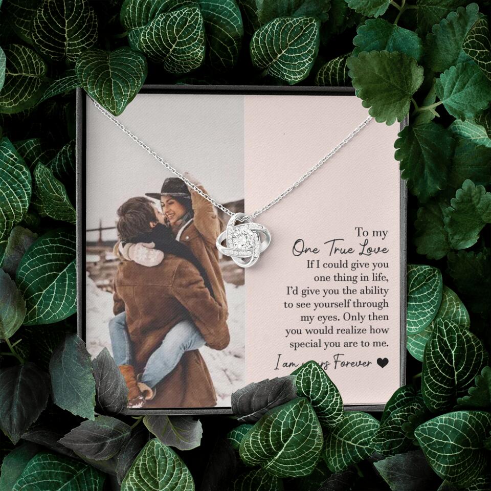 To My One True Love - Personalized Necklace