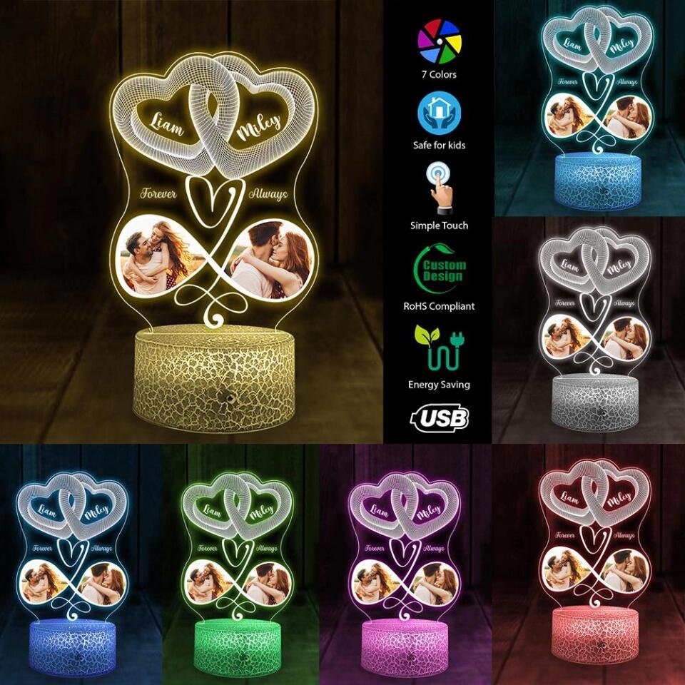 Custom Photo Personalized LED Light