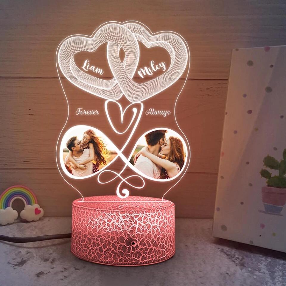 Custom Photo Personalized LED Light