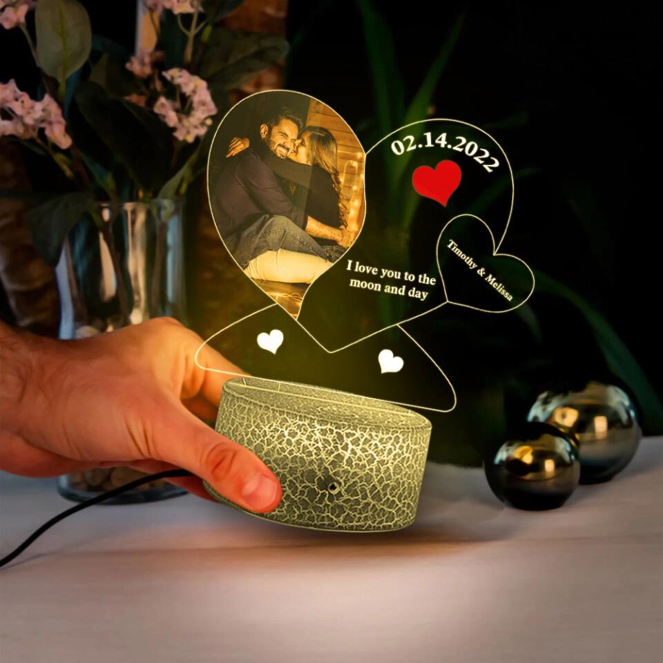 Name Date And Quotes Personalized Night Light