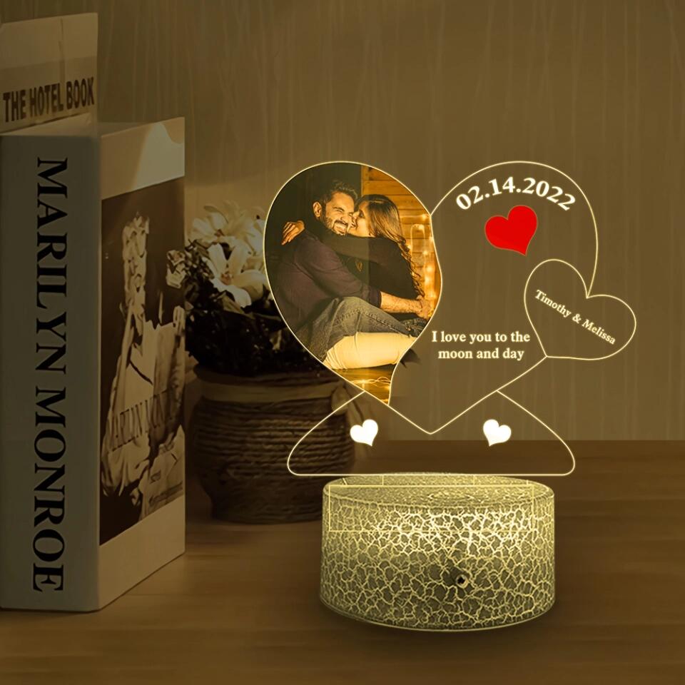 Name Date And Quotes Personalized Night Light