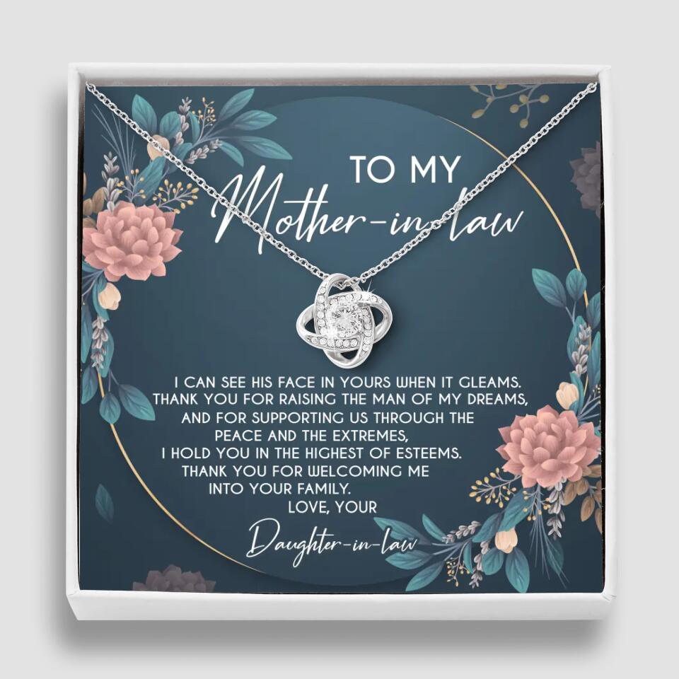 Thank You For Raising The Man Of My Dream Necklace