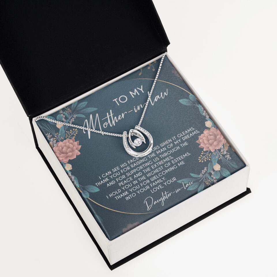 Thank You For Raising The Man Of My Dream Necklace