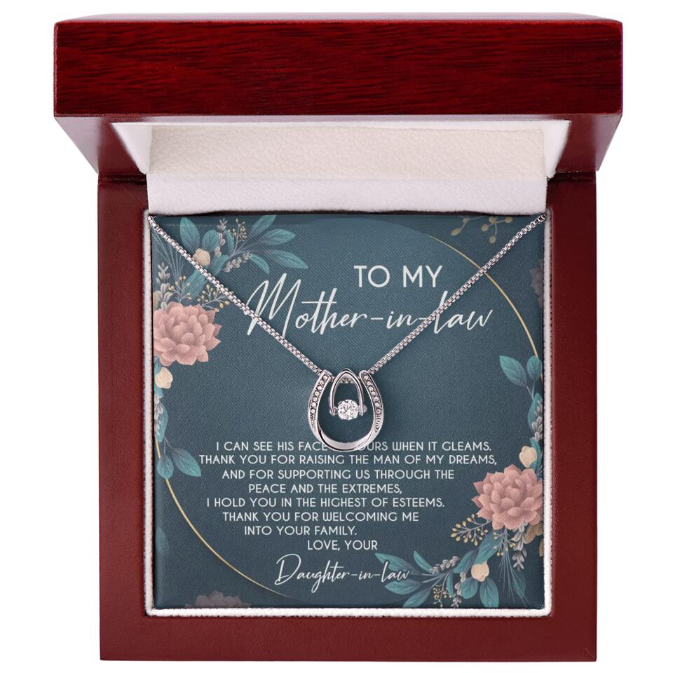 Thank You For Raising The Man Of My Dream Necklace