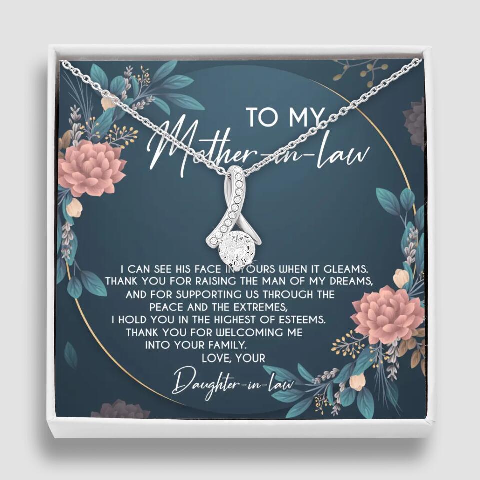 Thank You For Raising The Man Of My Dream Necklace