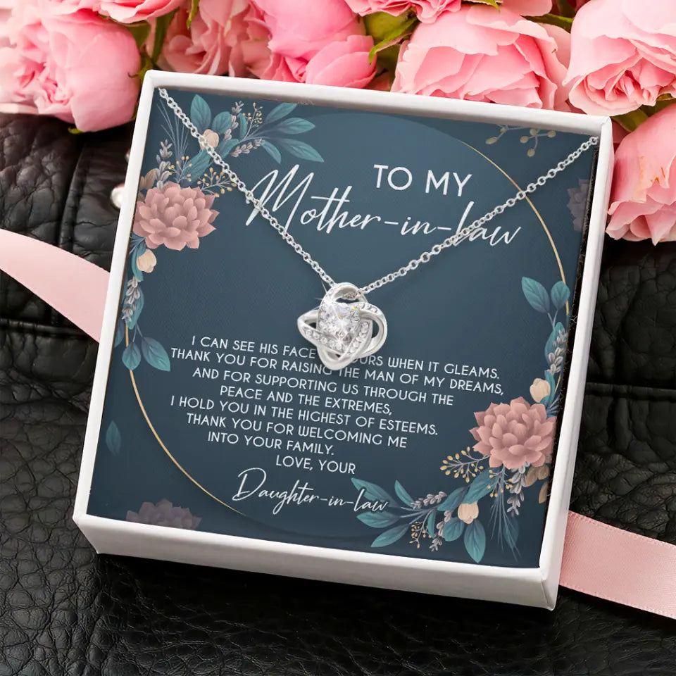 Thank You For Raising The Man Of My Dream Necklace