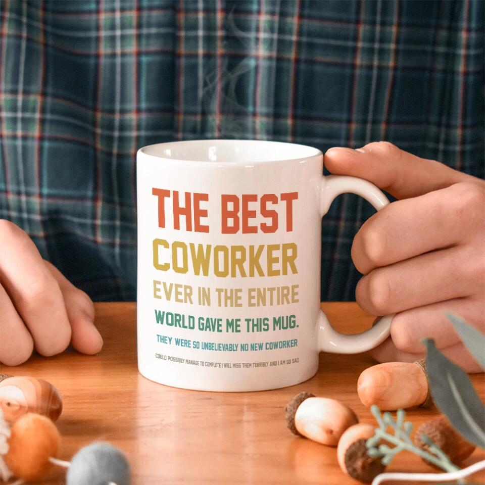 Coworker Leaving Mug Work Wife Gift - Personalized Mug - Funny Gifts For Coworkers Friends