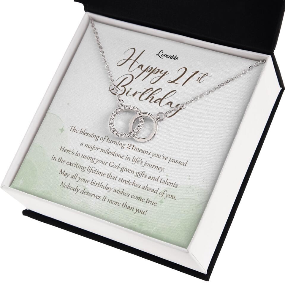 Nobody Deserves It More Than You Personalized Birthday Necklace Gift For Daughter
