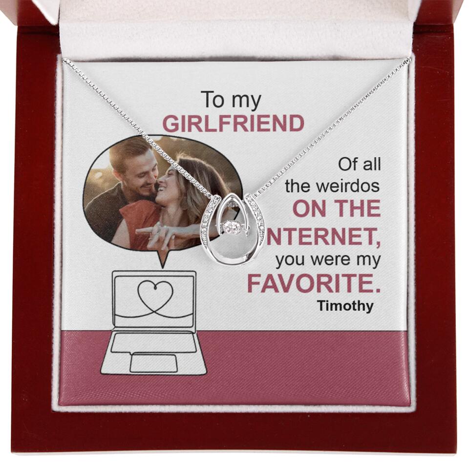 You Were My Favorite Personalize Necklace