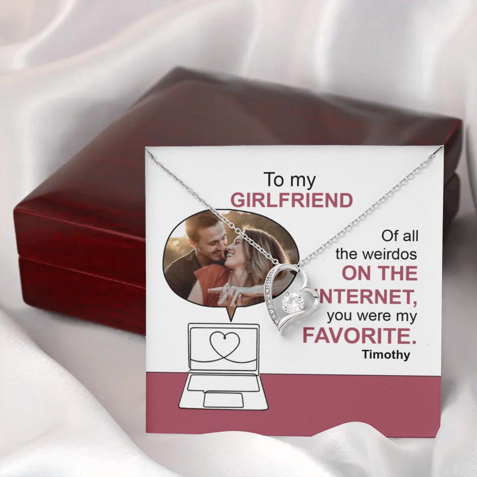 You Were My Favorite Personalize Necklace