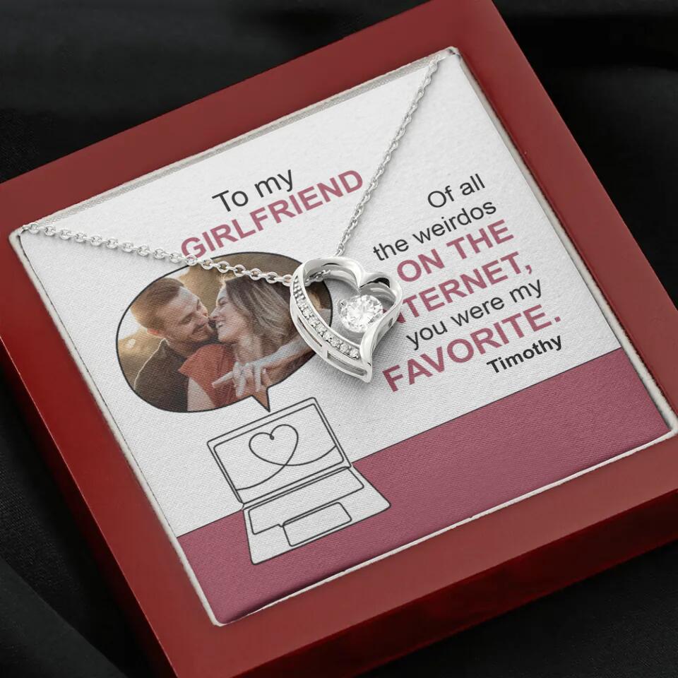 You Were My Favorite Personalize Necklace
