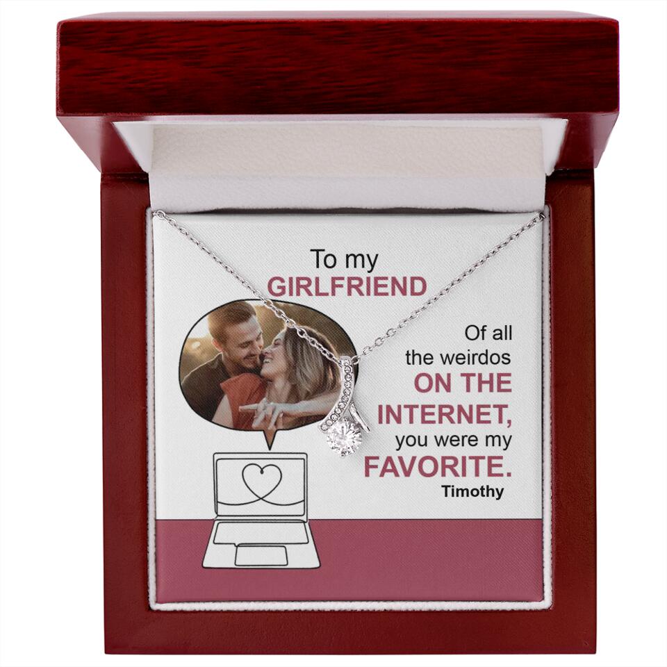 You Were My Favorite Personalize Necklace