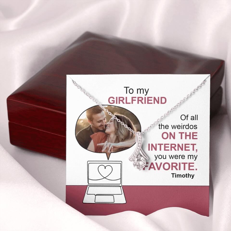 You Were My Favorite Personalize Necklace