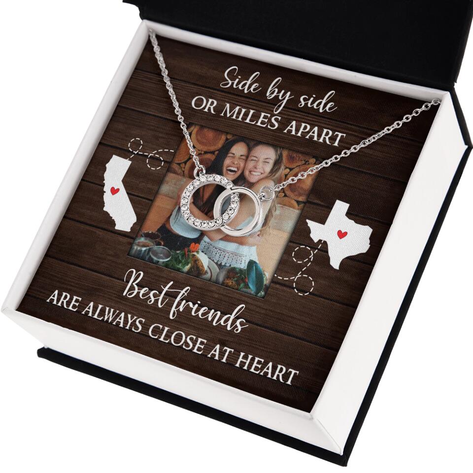 Best Friends Are Always Close At Heart Personalized Necklace