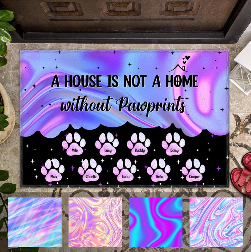 No Need To Knock We Know You Are Here Personalized Doormat Gift For Family Dog Lovers