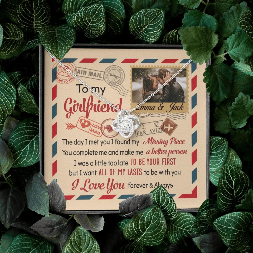 You Complete Me And Make Me A Better Person - Personalized Necklace