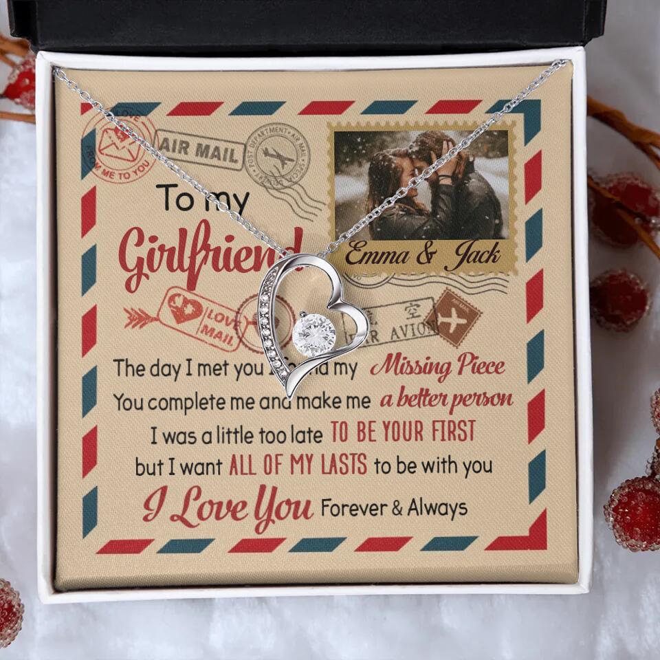 You Complete Me And Make Me A Better Person - Personalized Necklace