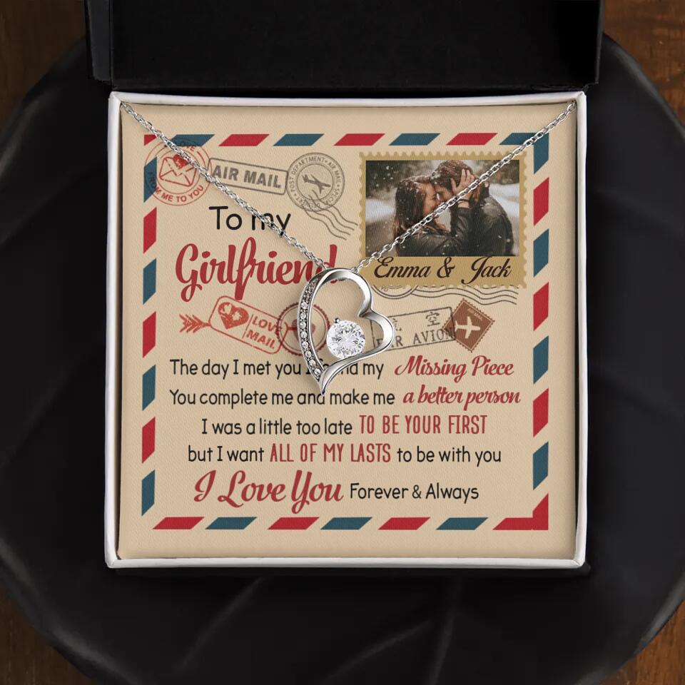 You Complete Me And Make Me A Better Person - Personalized Necklace