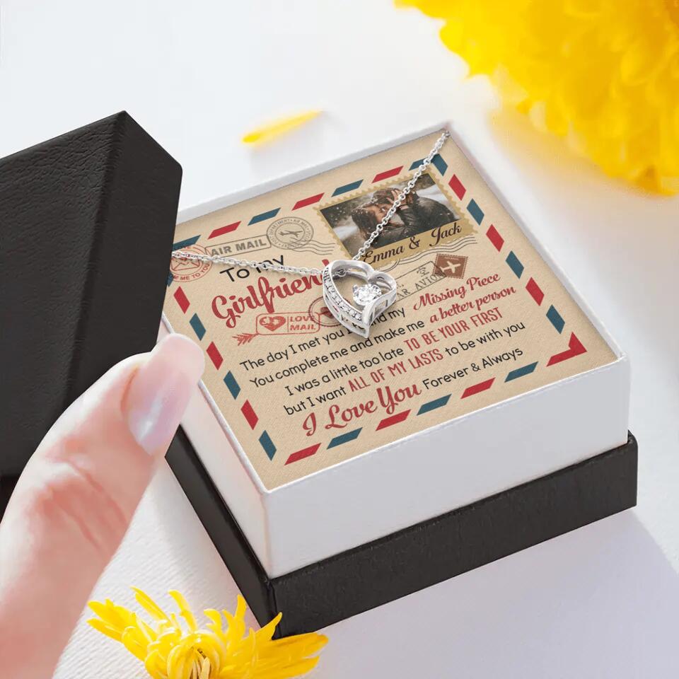 You Complete Me And Make Me A Better Person - Personalized Necklace