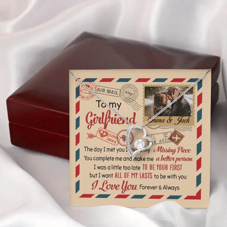 You Complete Me And Make Me A Better Person - Personalized Necklace