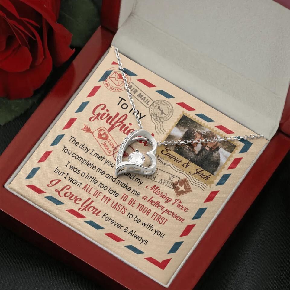 You Complete Me And Make Me A Better Person - Personalized Necklace