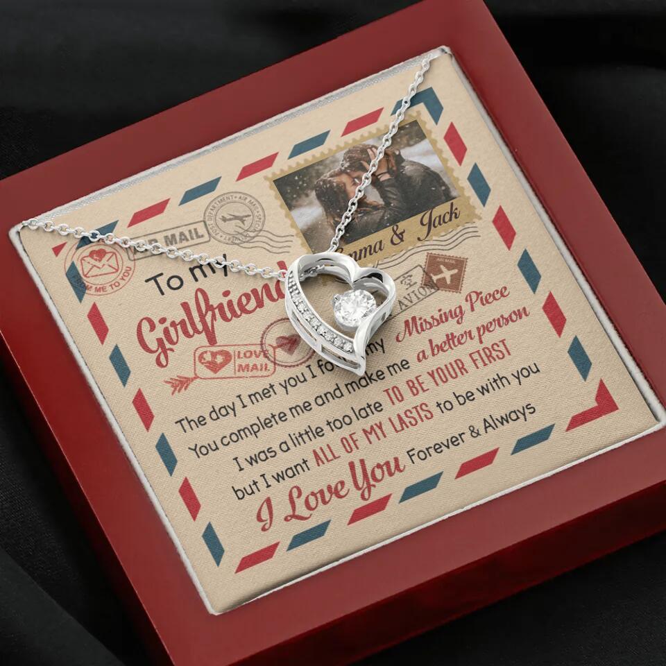 You Complete Me And Make Me A Better Person - Personalized Necklace