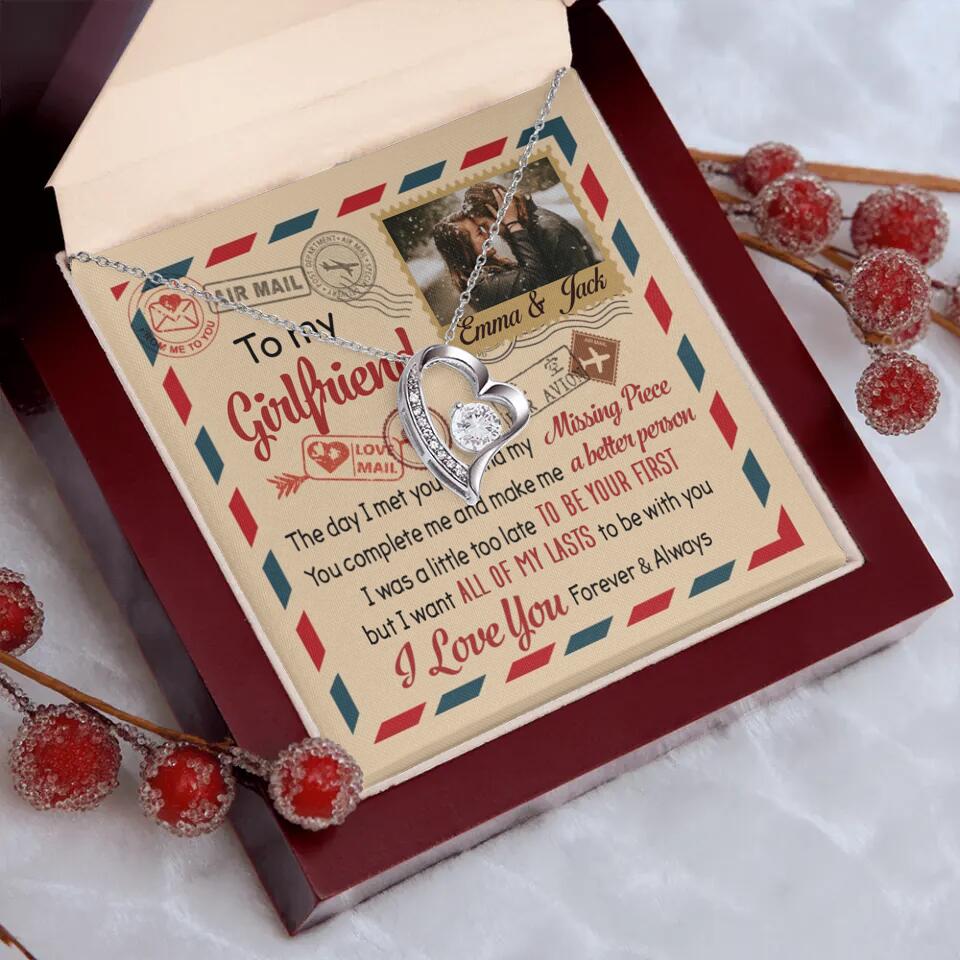 You Complete Me And Make Me A Better Person - Personalized Necklace