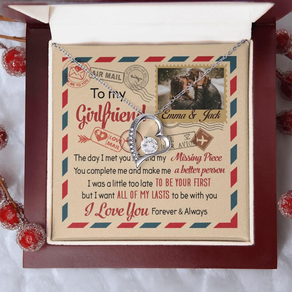 You Complete Me And Make Me A Better Person - Personalized Necklace