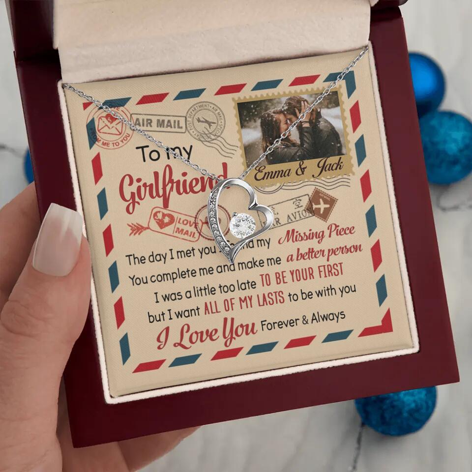 You Complete Me And Make Me A Better Person - Personalized Necklace