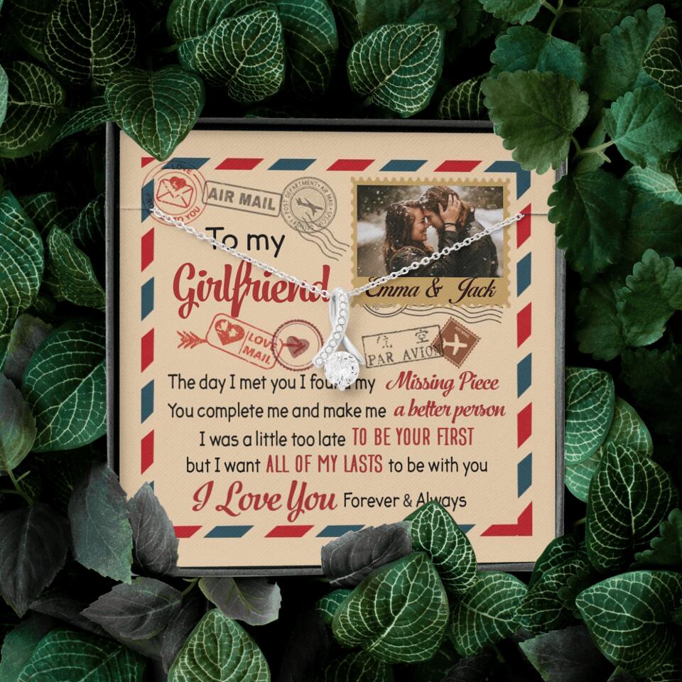 You Complete Me And Make Me A Better Person - Personalized Necklace