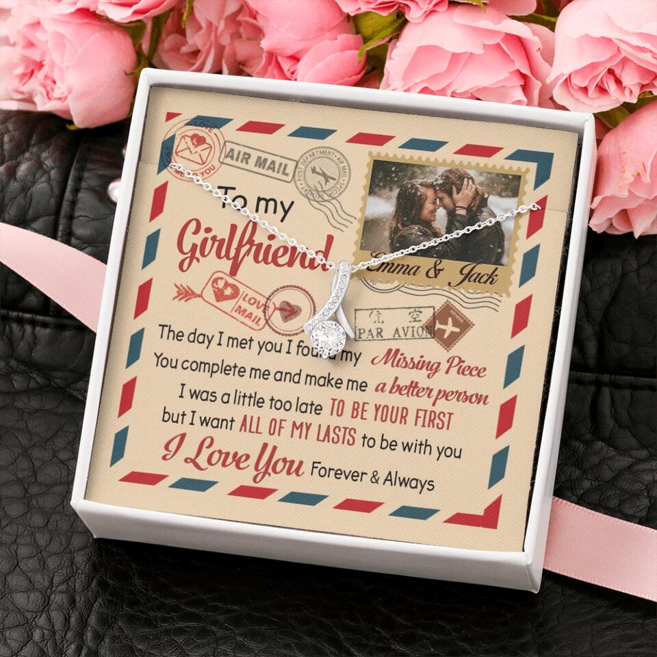 You Complete Me And Make Me A Better Person - Personalized Necklace