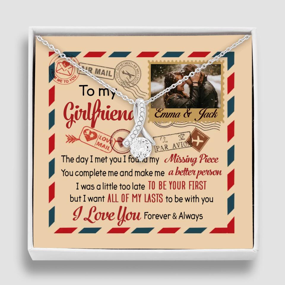 You Complete Me And Make Me A Better Person - Personalized Necklace