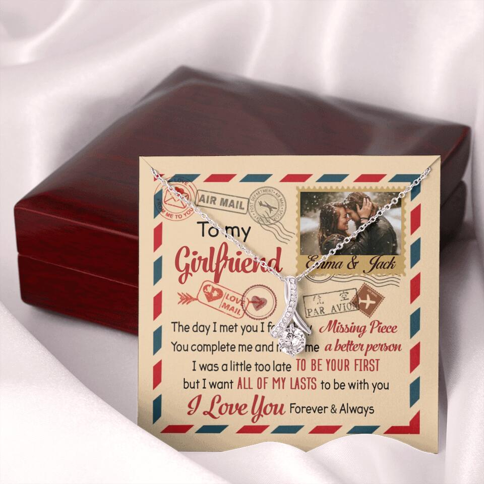 You Complete Me And Make Me A Better Person - Personalized Necklace