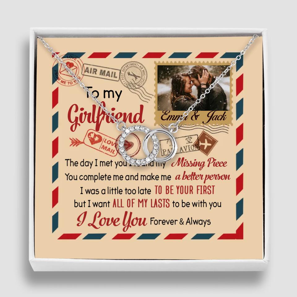 You Complete Me And Make Me A Better Person - Personalized Necklace