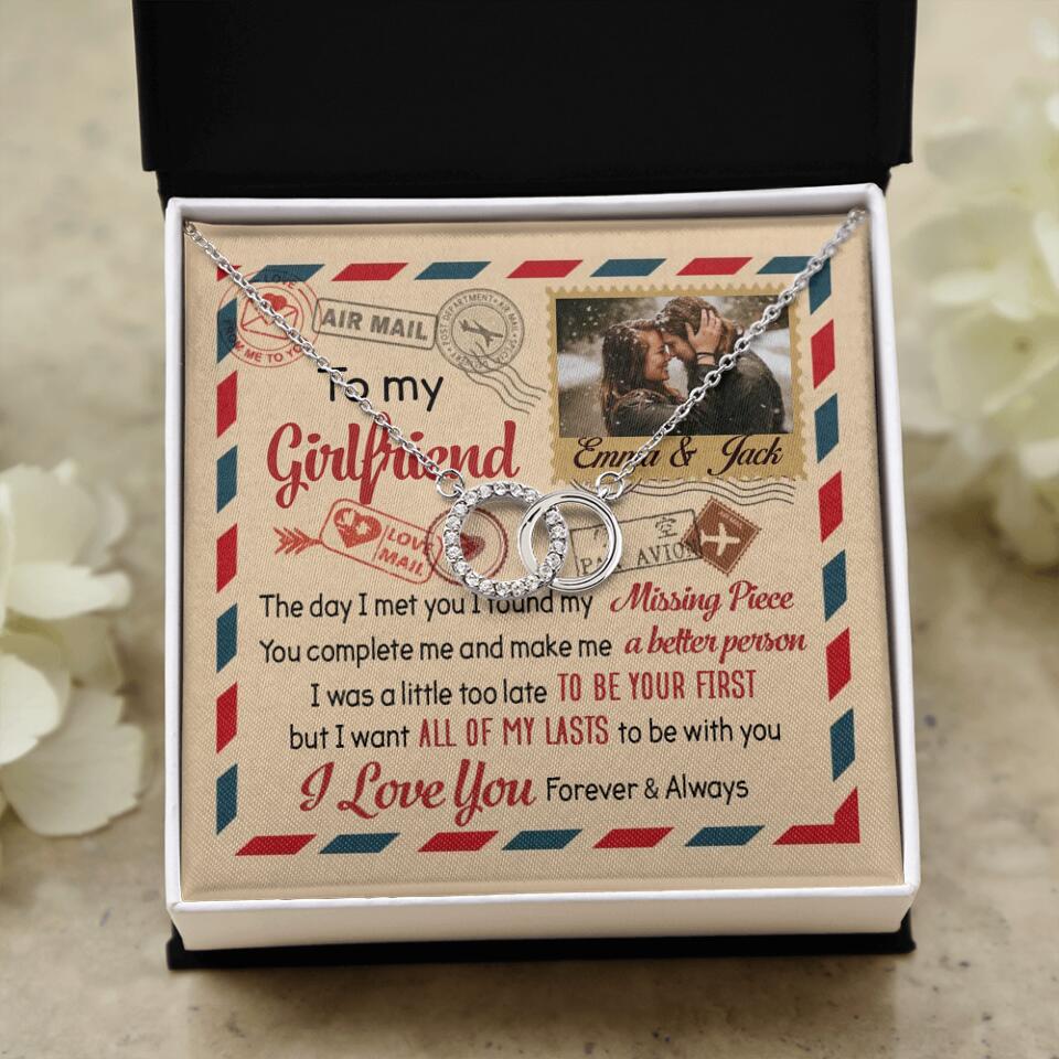 You Complete Me And Make Me A Better Person - Personalized Necklace