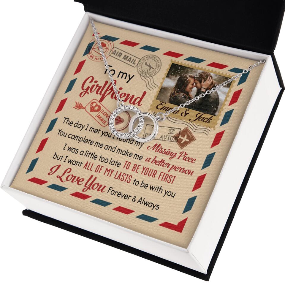 You Complete Me And Make Me A Better Person - Personalized Necklace