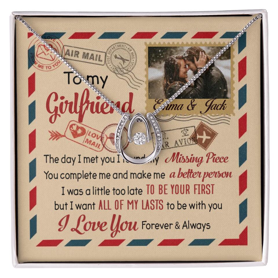 You Complete Me And Make Me A Better Person - Personalized Necklace