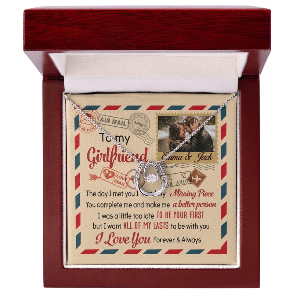 You Complete Me And Make Me A Better Person - Personalized Necklace