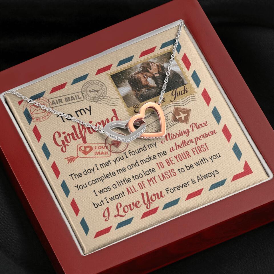 You Complete Me And Make Me A Better Person - Personalized Necklace