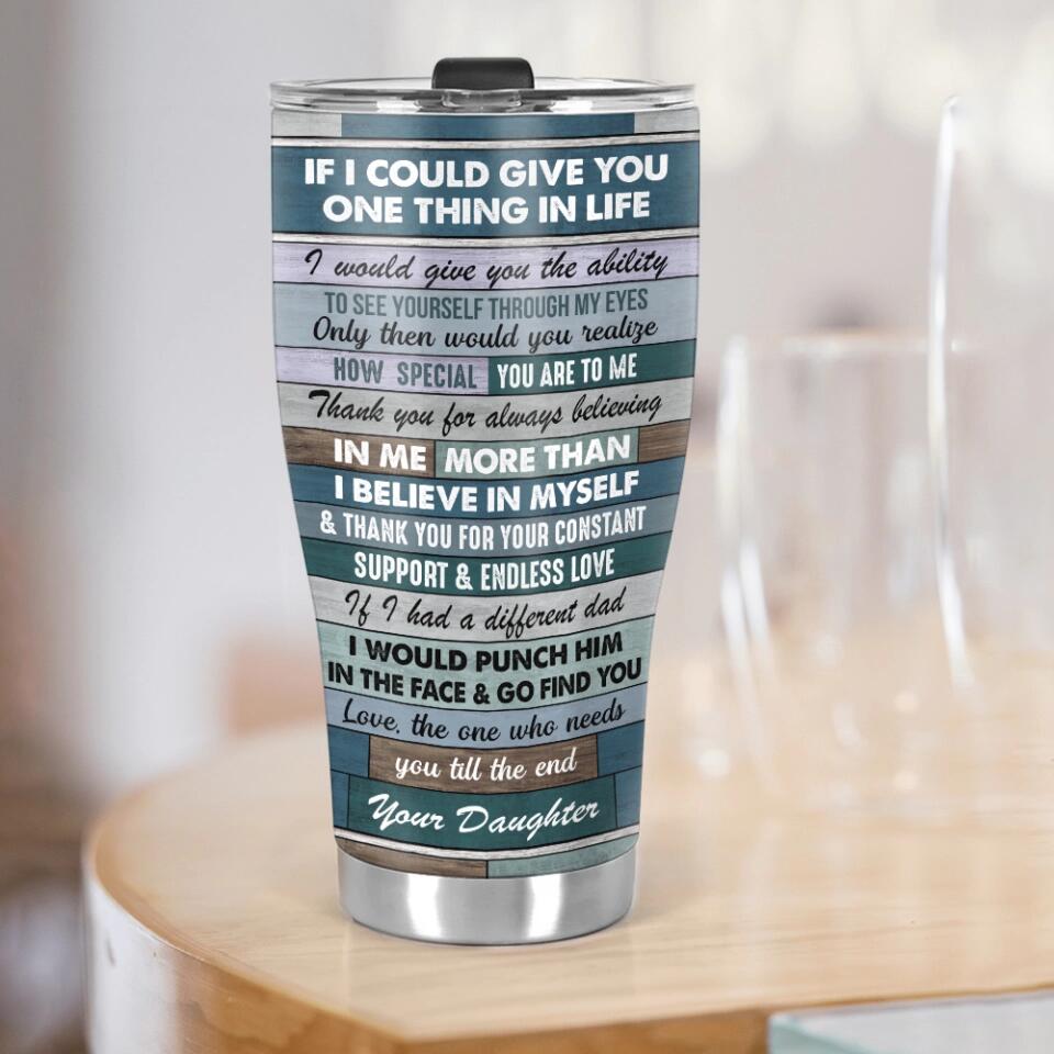 I'll Always Be Your Little Girl/Boy - Curved Tumbler - Gift for Daddy on Father's Day