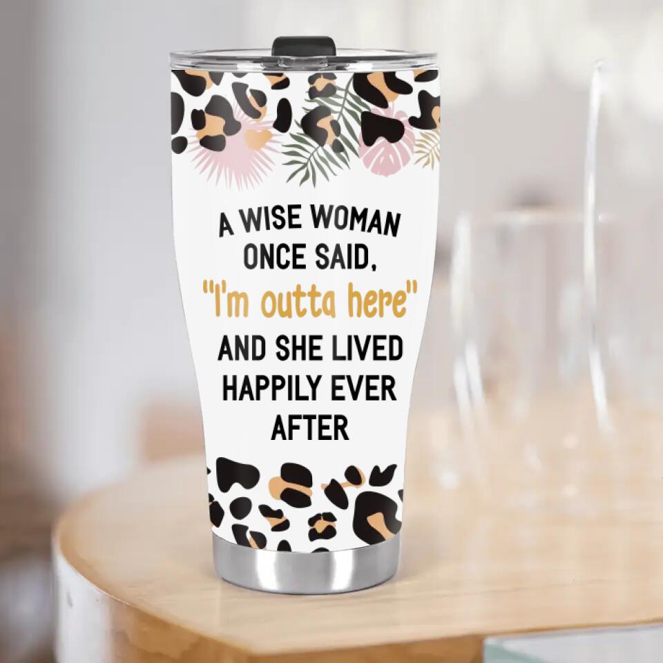 The Queen Teacher - Curved Tumbler Cup