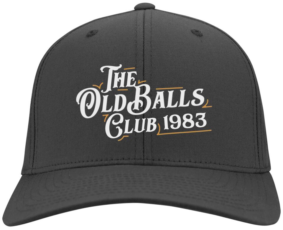 The Old Balls Club - Personalized Twill Cap