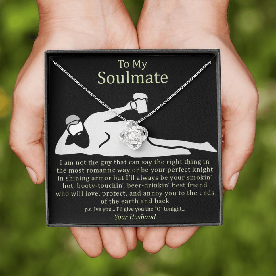 Personalized Valentine Gifts - I Am Not The Guy That Say The Right Thing In Romantic Way - Personalized Necklace