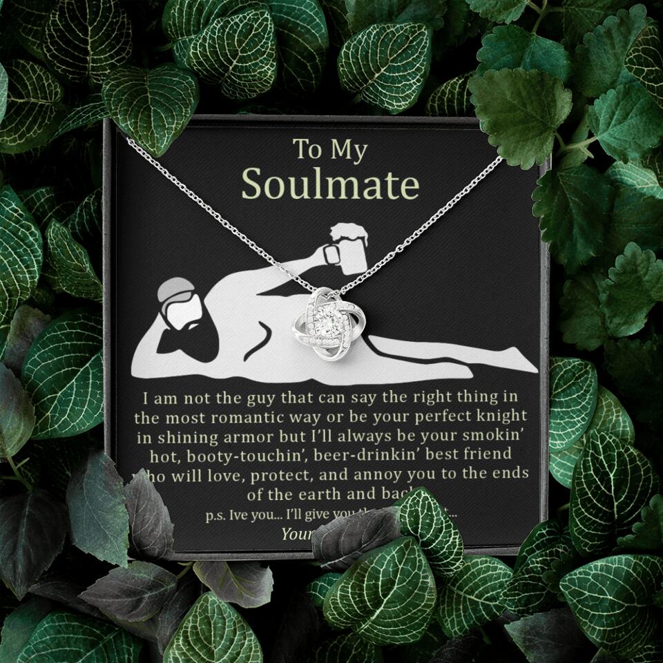 Personalized Valentine Gifts - I Am Not The Guy That Say The Right Thing In Romantic Way - Personalized Necklace