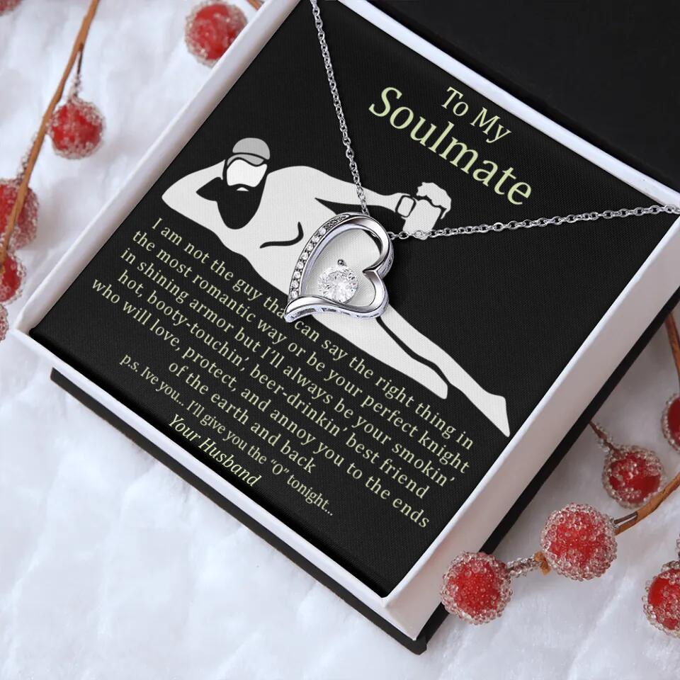 Personalized Valentine Gifts - I Am Not The Guy That Say The Right Thing In Romantic Way - Personalized Necklace