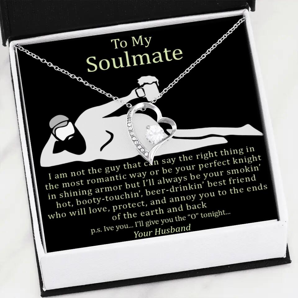 Personalized Valentine Gifts - I Am Not The Guy That Say The Right Thing In Romantic Way - Personalized Necklace