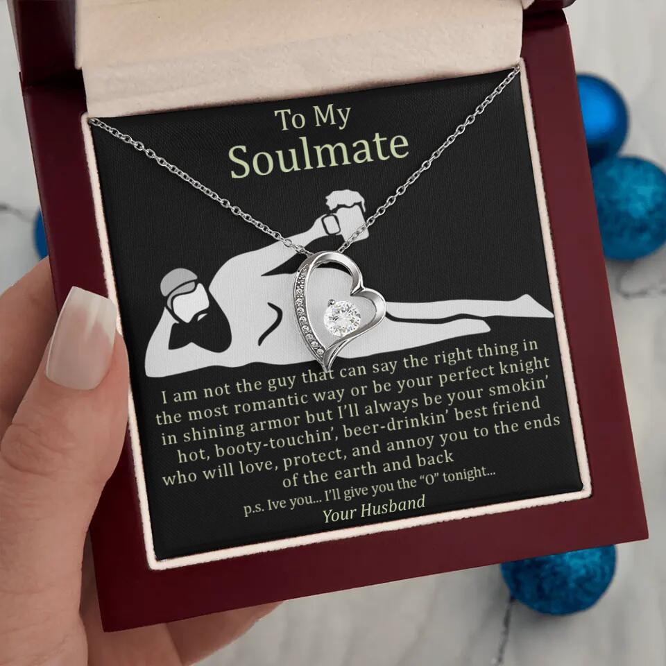 Personalized Valentine Gifts - I Am Not The Guy That Say The Right Thing In Romantic Way - Personalized Necklace