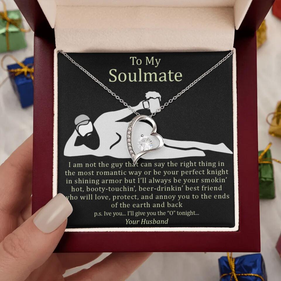 Personalized Valentine Gifts - I Am Not The Guy That Say The Right Thing In Romantic Way - Personalized Necklace