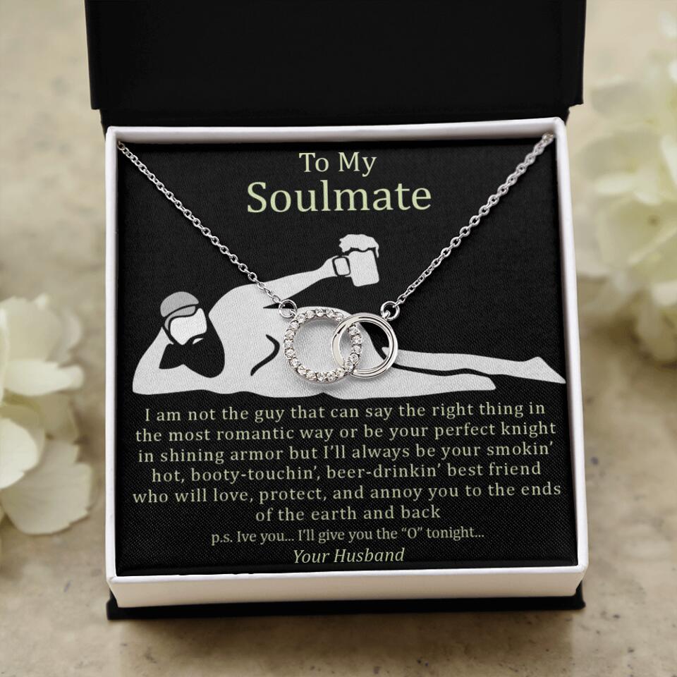 Personalized Valentine Gifts - I Am Not The Guy That Say The Right Thing In Romantic Way - Personalized Necklace