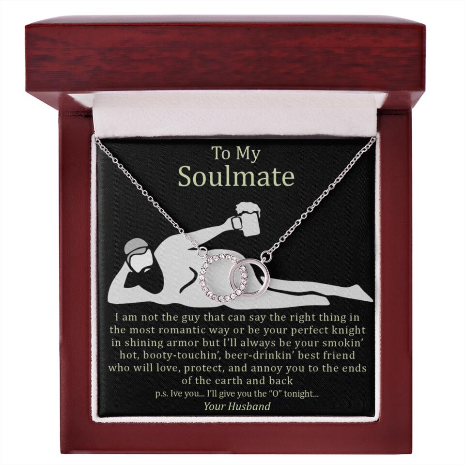 Personalized Valentine Gifts - I Am Not The Guy That Say The Right Thing In Romantic Way - Personalized Necklace